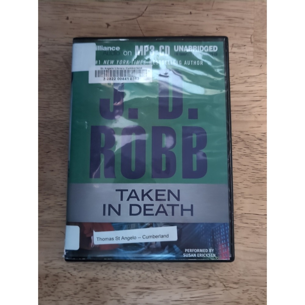 Taken in Death‎ by J. D. Robb (2013, CD Mp3)